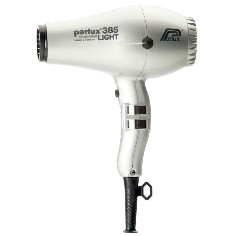 Parlux 385 Power Light Ionic & Ceramic Haartrockner Silber Finale Aktion