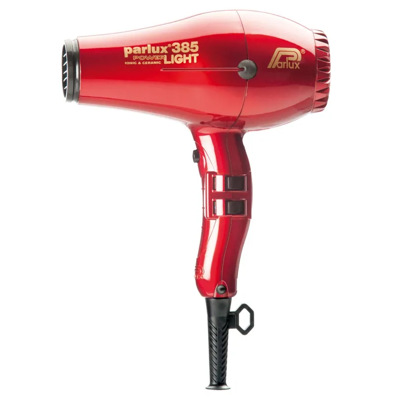 Parlux 385 Power Light Ionic & Ceramic Haartrockner Rot Markenware