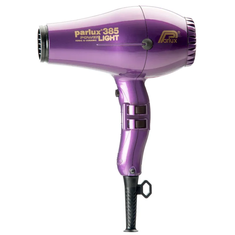 Parlux 385 Power Light Ionic & Ceramic Hair Dryer Purple Sonderaktion