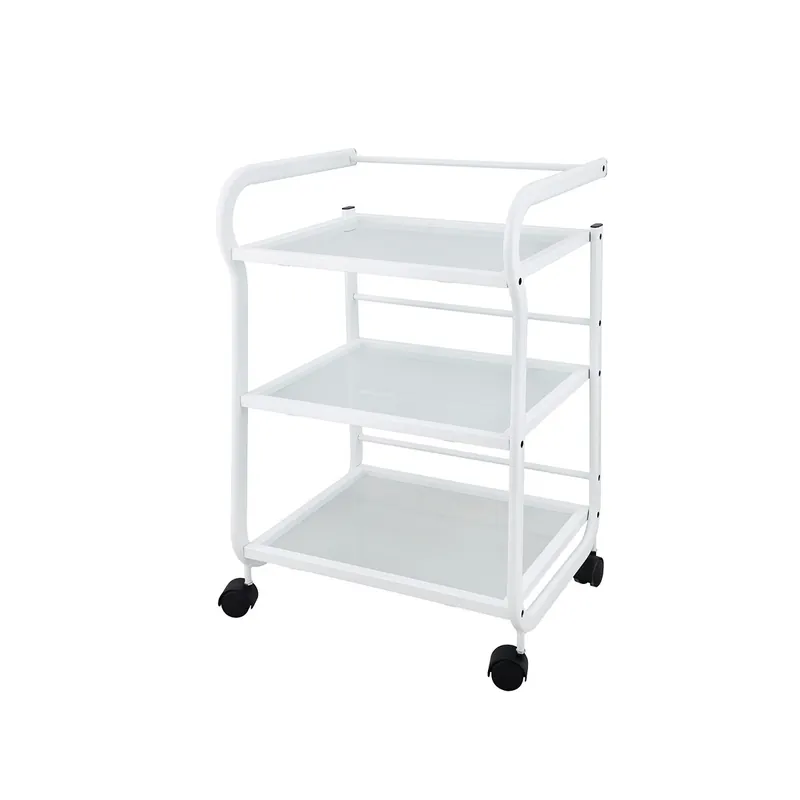 Billig BEAUTEK Beistellwagen 20 D SF weiß