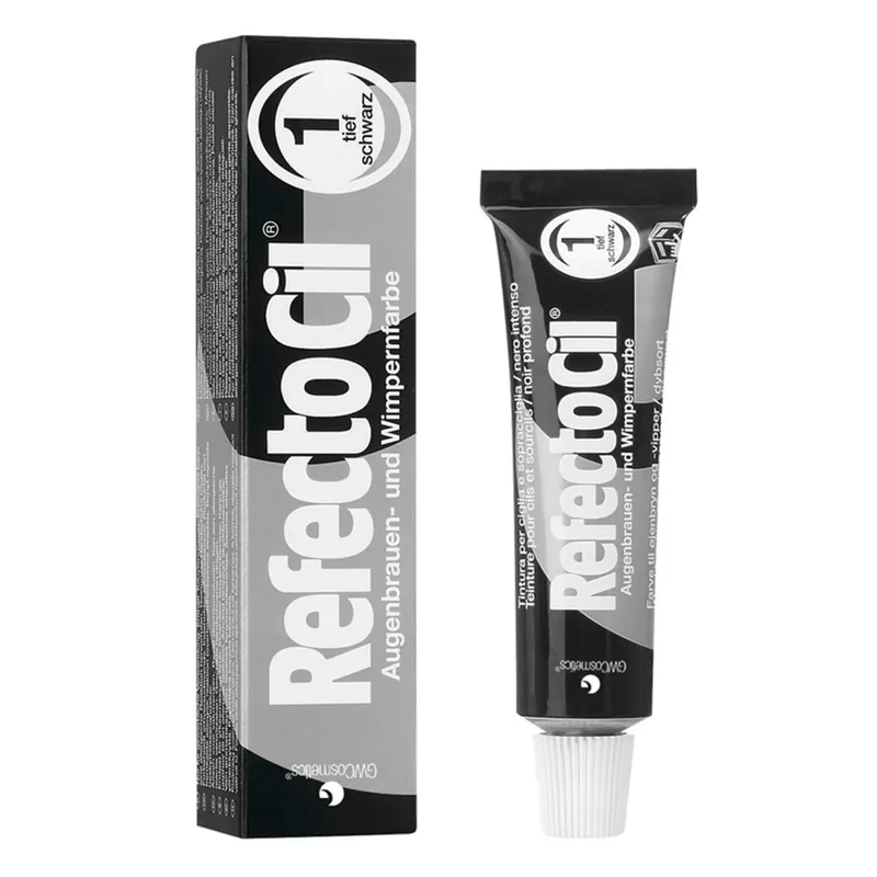 Geprüft RefectoCil 1 Augenbrauen- & Wimpernfarbe tiefschwarz