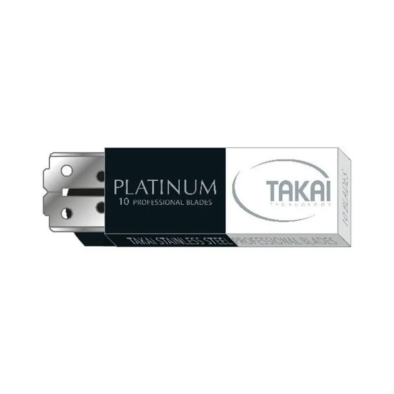 Takai Platinum Ersatz-Doppelklingen 10 Stück Must-Have