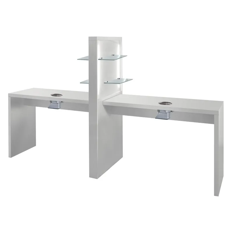 Salon Ambience Double Manicure Table Allure SA without suction Rabatt