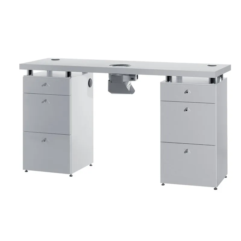 Sonderaktion Salon Ambience Manicure Table Logic SA with double cabinet without suction