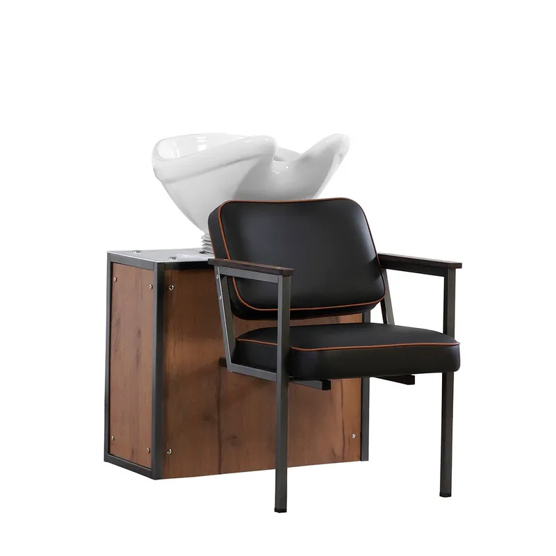Salon Ambience Washing Chair Madisonwash SA White Laminate Panels (Var. 2) Heißes Angebot