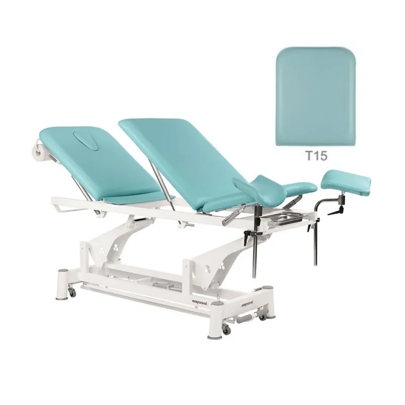 Gynecology table 5000 E-1 EP + free chair T15 without face hole Top-Angebot