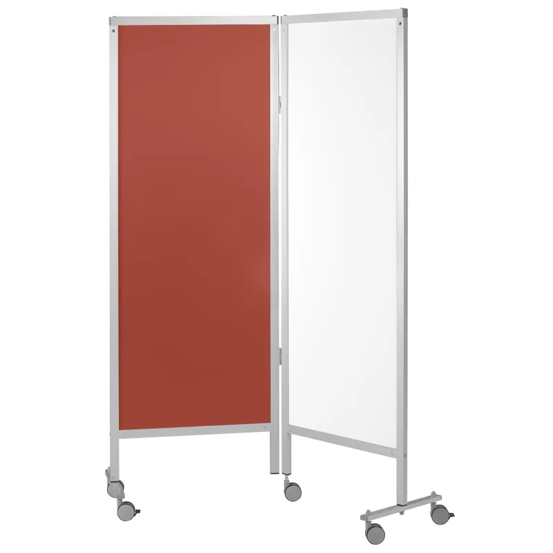Paravents with casters A (individually customizable) 2 panels Preiswert