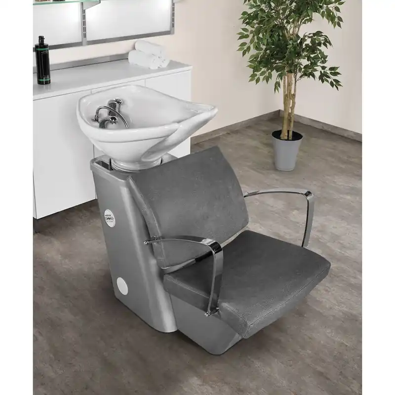 Aktuell Salon Ambience Waschsessel Compact SA weiß Silver Structure