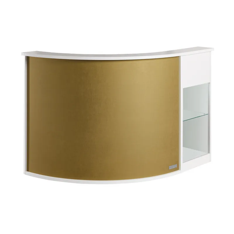 Neue Kollektion Rezeption SA Form incl. cabinet display white
