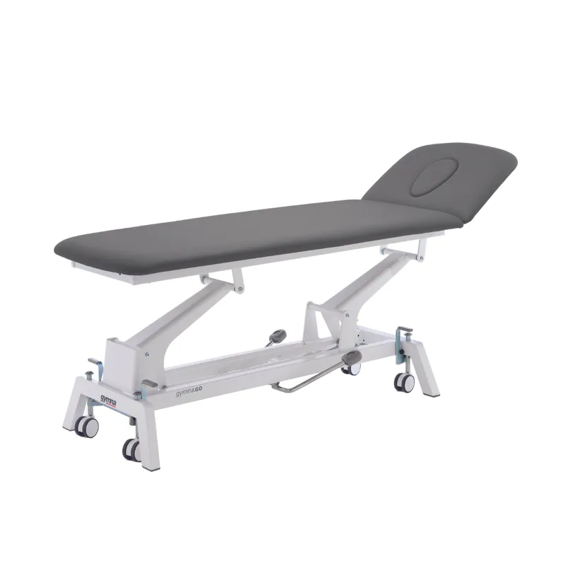 Behandlungsliege gymna.GO E-1 G D2 Hydraulisch mit Fußpumpe Mit Ergomax- Gesichtsöffnung Sonderangebot