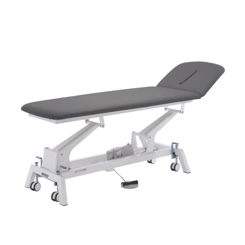 Expressversand Treatment table gymna.GO E-1 G D2 Electric with footswitch with face opening