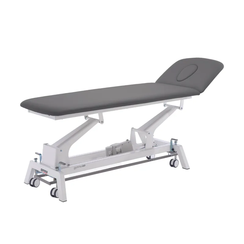 Garantierte Lieferung Treatment table gymna.GO E-1 G D2 Electric with i-Control with Ergomax face opening