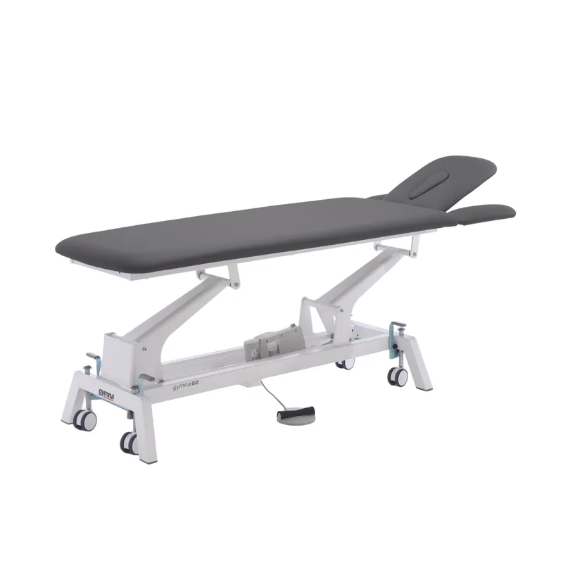 Preis Gesenkt Treatment table gymna.GO E-1 G D4 Electric with foot switch with face opening