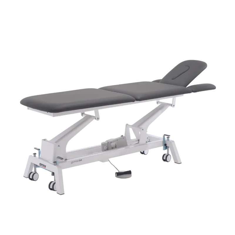Wochenendangebot Treatment table gymna.GO E-1 G T5x Electric with footswitch with face opening