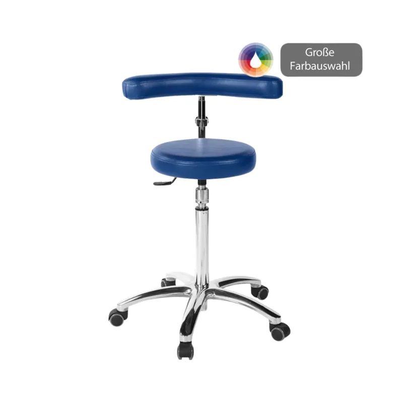 Ausverkauf Work Stool 5653 with multifunctional backrest EP