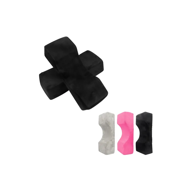 Wimpernkissen für PMU & Eyelash Stylisten Flanell schwarz Wochenendangebot