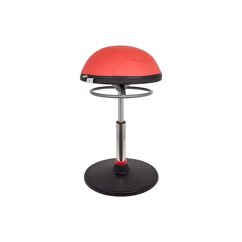 Teqler Pendelhocker schwingend in Rot 138141 Neuheit