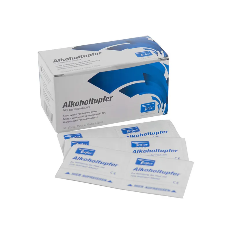 Alkoholtupfer (100 Stk) Billig
