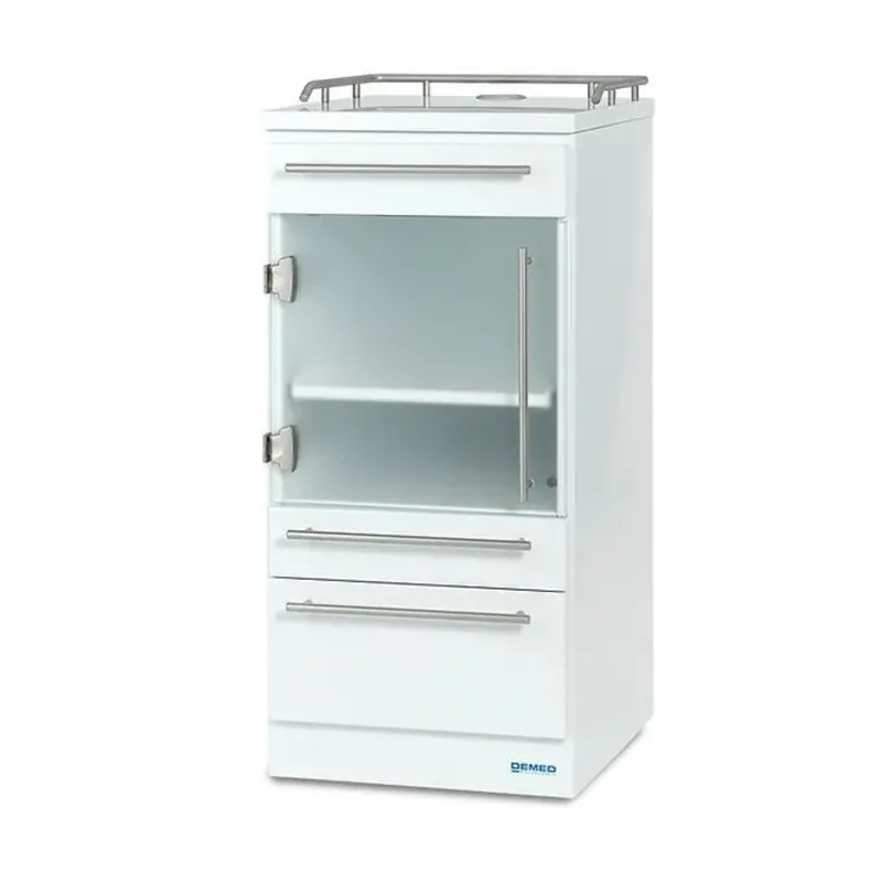 Mega-Angebot Medizinischer Gerätewagen 2600 P (verschiedene Größen) P5 50 x 50 x 80 cm Stahl (in Korpusfarbe mit Reling) 3