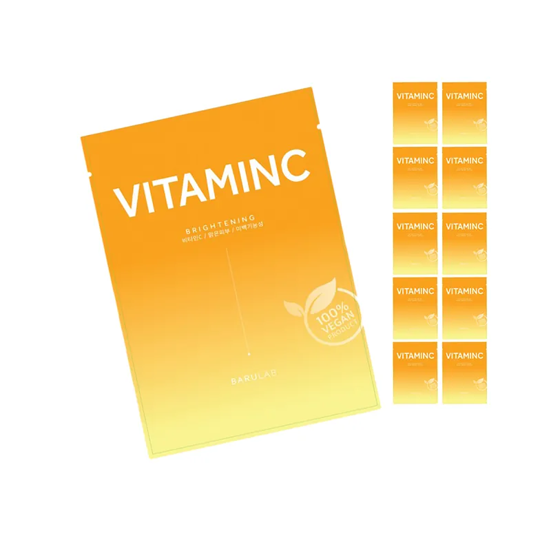 Barulab Vitamin C Tuchmaske (vegan) 10er Set Bestseller