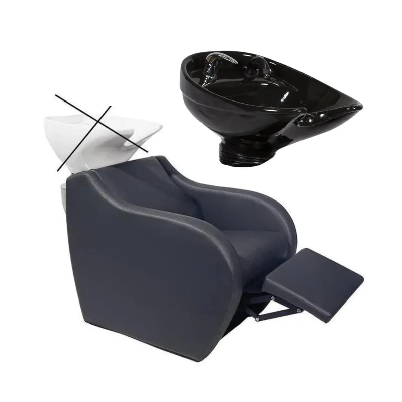 Angebot Waschsessel Wave WK schwarz manuell