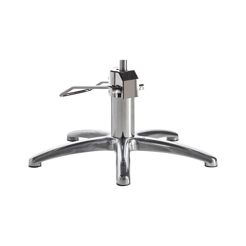 Luca Rossini Friseurstuhl Diva LR Silber Sternfuß Sonderangebot