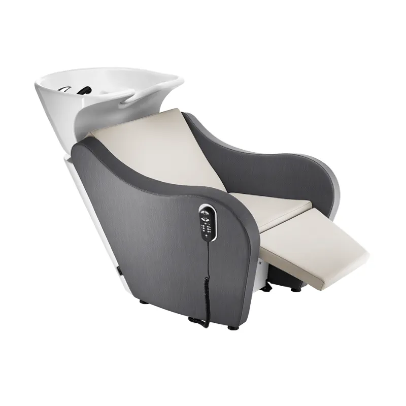 Waschsessel Shuttle SU schwarz mit Beinauflage & Massage Preisreduziert