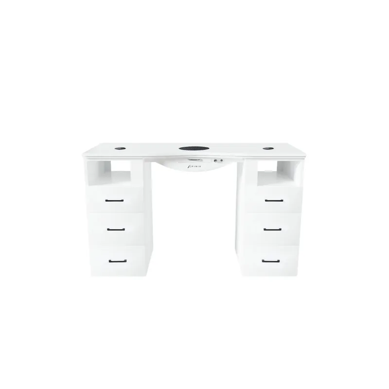 Manicure Table Prestige AF (including dust extraction) without left armrest black Expressversand