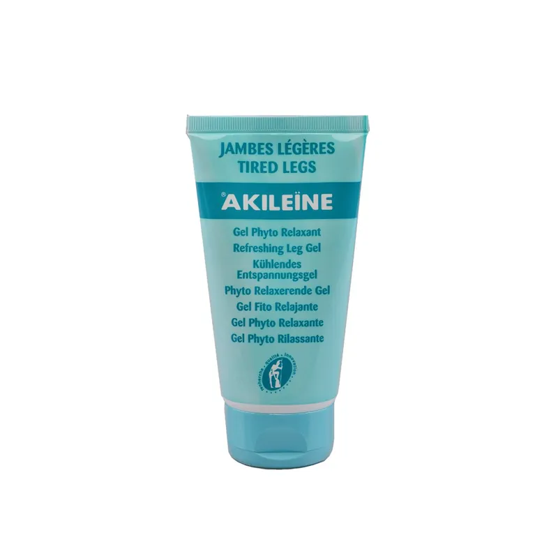 Ausverkauf Akileine Active Gel for heavy legs & swelling with Ginkgo & Menthol 150 ml
