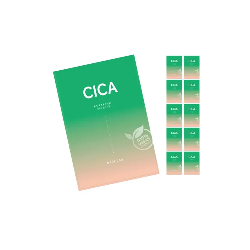 Angebot Barulab Cica Sheet Mask (vegan) 10er Set