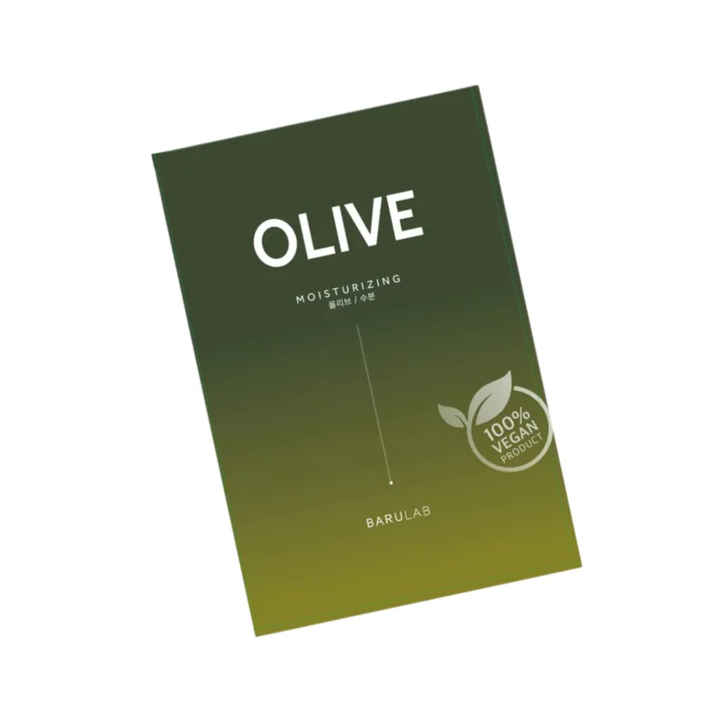 Neue Ware Barulab Olive Sheet Mask (vegan) Einzeln