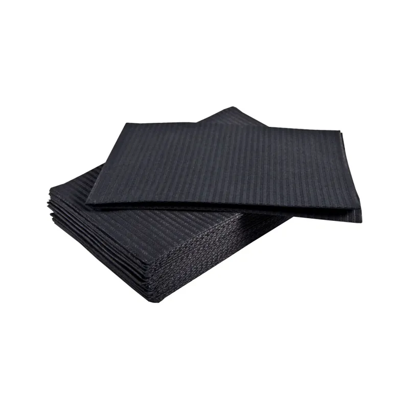 500 St. Schutztücher in Schwarz Schneller Versand