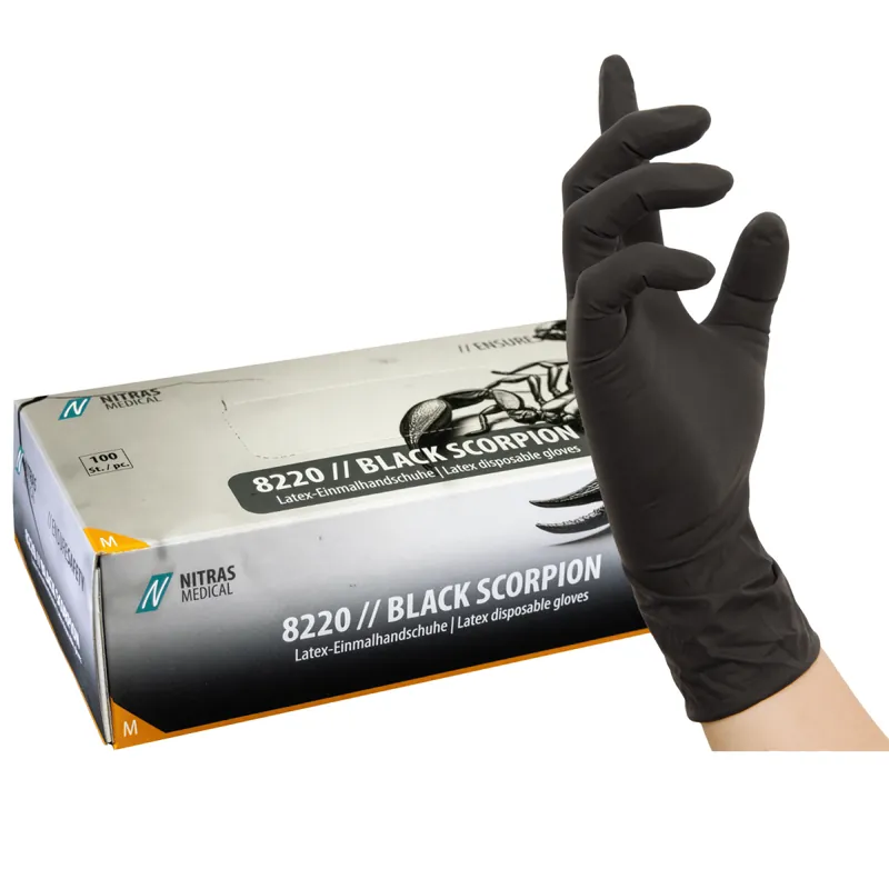 Latex-Einmalhandschuhe Black Scorpion 8220 Angebot