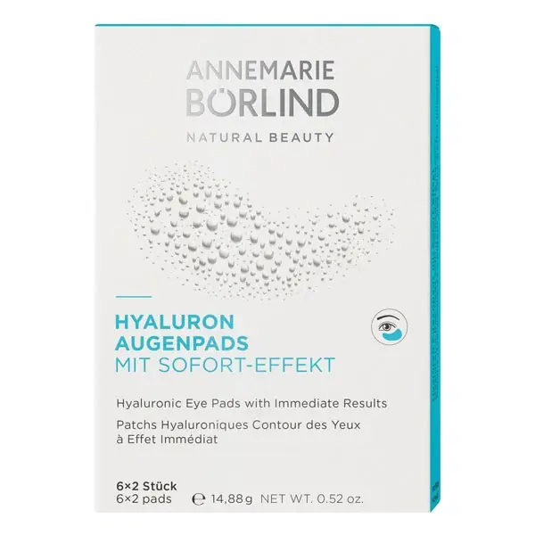 Versand Am Gleichen Tag HYALURON AUGENPADS MIT SOFORT-EFFEKT Augenpads 12 Stck.