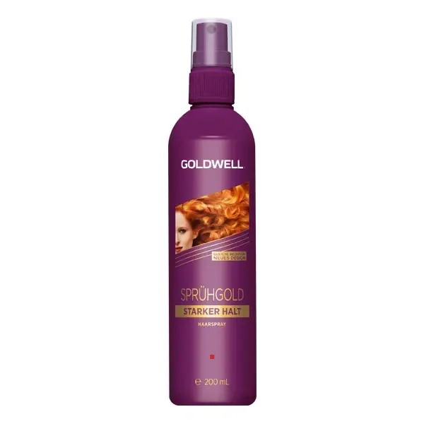 Sprühgold Haarspray Starker Halt Non-Aerosol Haarspray 200 ml Schneller Versand
