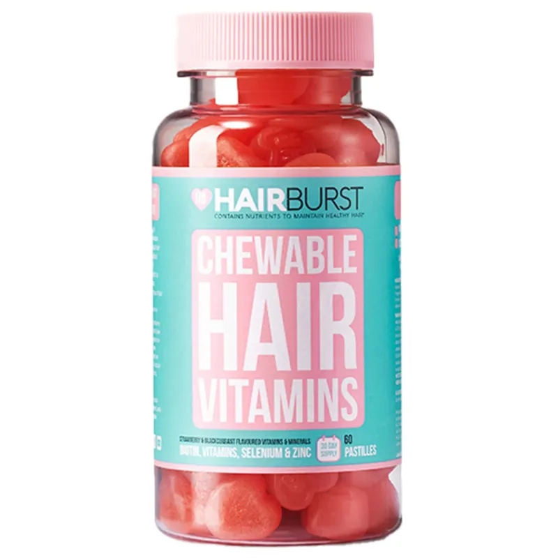 Neu Chewable Hair Vitamins Nahrungsergänzung 145 g