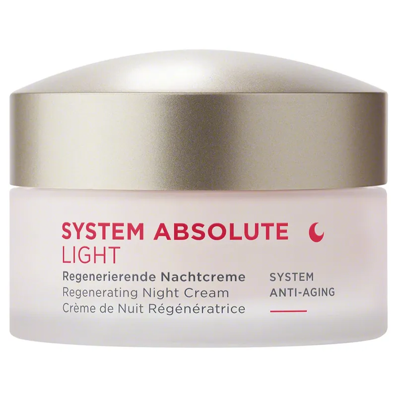 SYSTEM ABSOLUTE SYSTEM ANTI-AGING Regenerierende Nachtcreme Light Gesichtscreme 50 ml Nur Heute