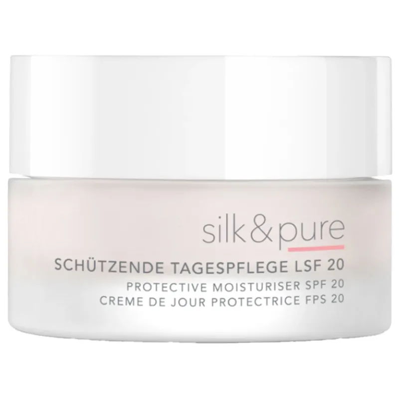 Silk & Pure Schützende Tagespflege LSF 20 Gesichtscreme 50 ml Rabatt