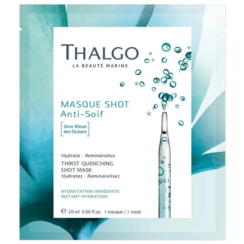 Abverkauf SOURCE MARINE Feuchtigkeitsspendende Effekt-Maske Tuchmaske 20 ml