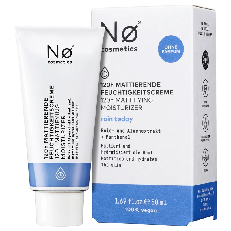 Expressversand rain tøday 120h Mattierende Feuchtigkeitscreme Gesichtscreme 50 ml