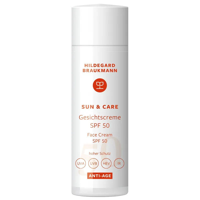 Neuheit sun & care Anti-Age Gesichtscreme SPF 50 Sonnencreme 50 ml