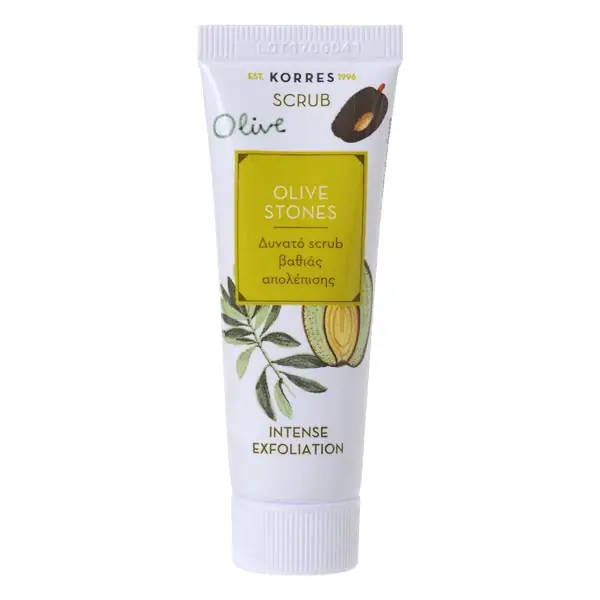 Pure Greek Olive Stones Scrub Gesichtspeeling 18 ml Solange Der Vorrat Reicht