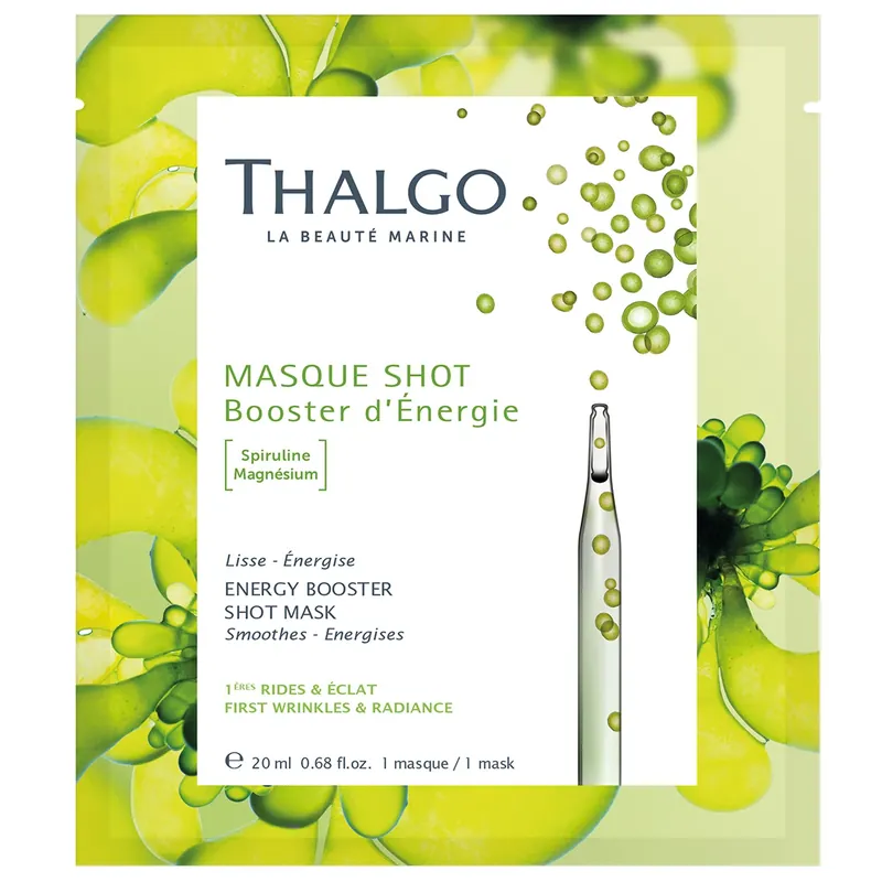 SPIRULINE BOOST Energiespendende Effekt-Maske Tuchmaske 20 ml Super-Preis
