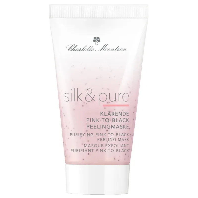 Expressversand Silk & Pure Klärende Pink-To-Black Peelingmaske Gesichtsmaske 50 ml