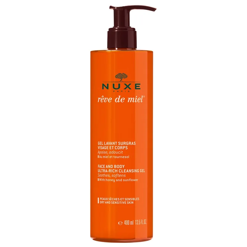 Preis Gesenkt Rêve de Miel Face and Body Ultra-Rich Cleansing Gel Reinigungsgel 400 ml