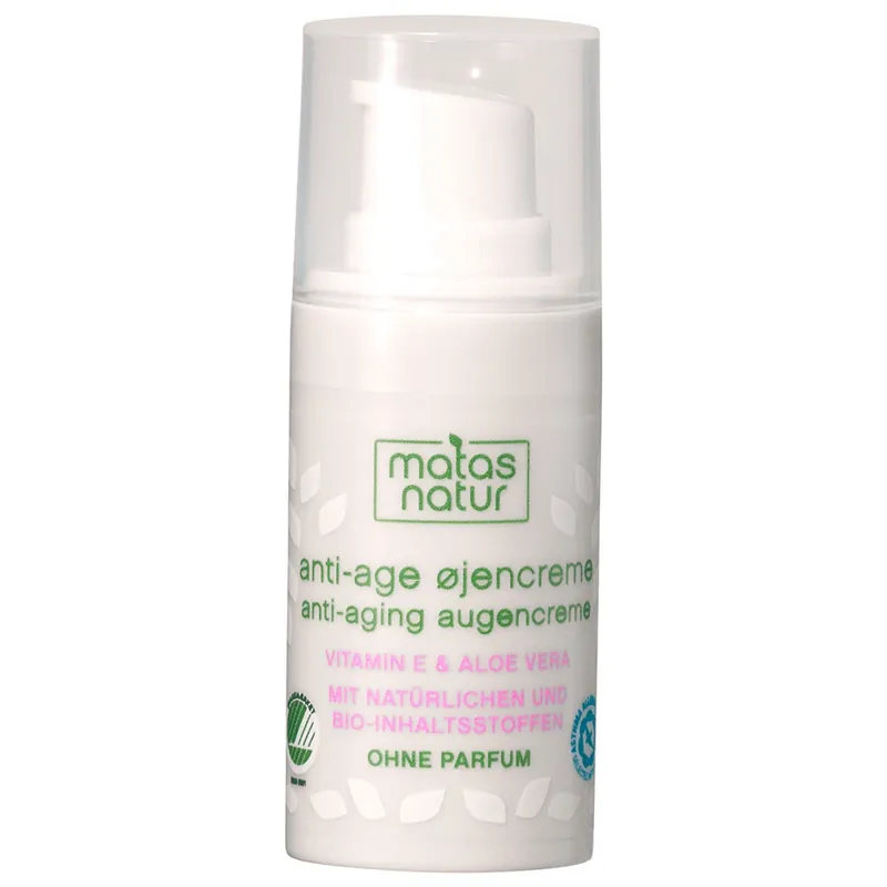 Natur Anti-Aging Augencreme mit Bio-Aloe Vera und Vitamin E Augencreme 15 ml Begrenztes Angebot