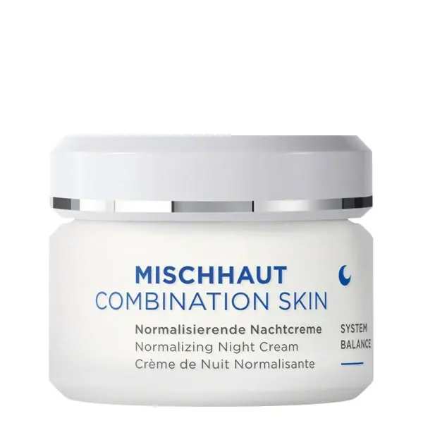 MISCHHAUT SYSTEM BALANCE Normalisierende Nachtcreme Gesichtscreme 50 ml Nur Für Kurze Zeit