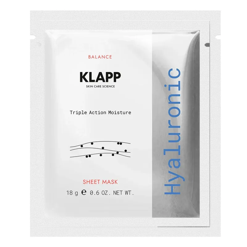 Hyaluronic Triple Action Moisture Sheet Mask Tuchmaske 18 g Neue Ware