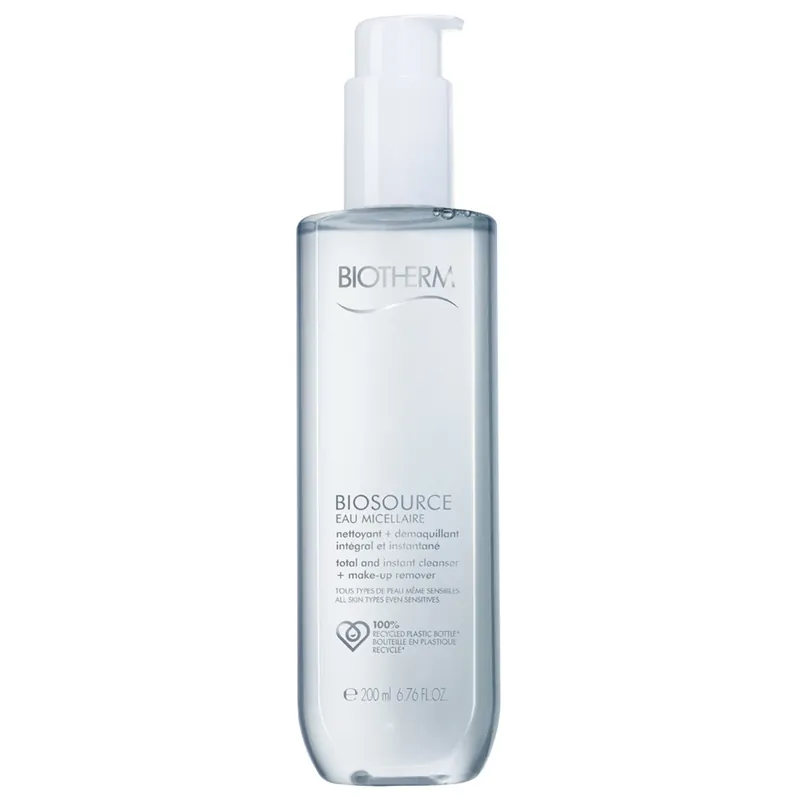 Biosource Eau Micellaire Reinigungsfluid Mizellenreiniger 200 ml Zertifiziert