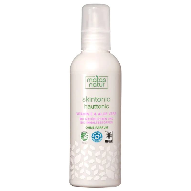 Schnäppchen Natur Hauttonic mit Bio-Aloe Vera und Vitamin E Gesichtstonic 200 ml